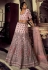 Soft net circular lehenga choli in Pink colour 51006