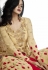 Beige and red color wedding lehenga kameez