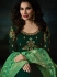 Sophie Choudry Deep Green color georgette party wear suit