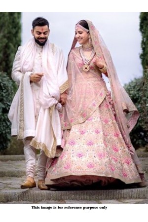 Neha Dhupia Vs Anushka Sharma: Who Slew The Most In Pastel Pink Lehenga On  Their Wedding?