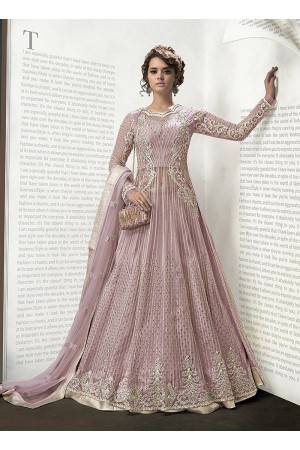 Light pink color party wear 2 in 1 style suit