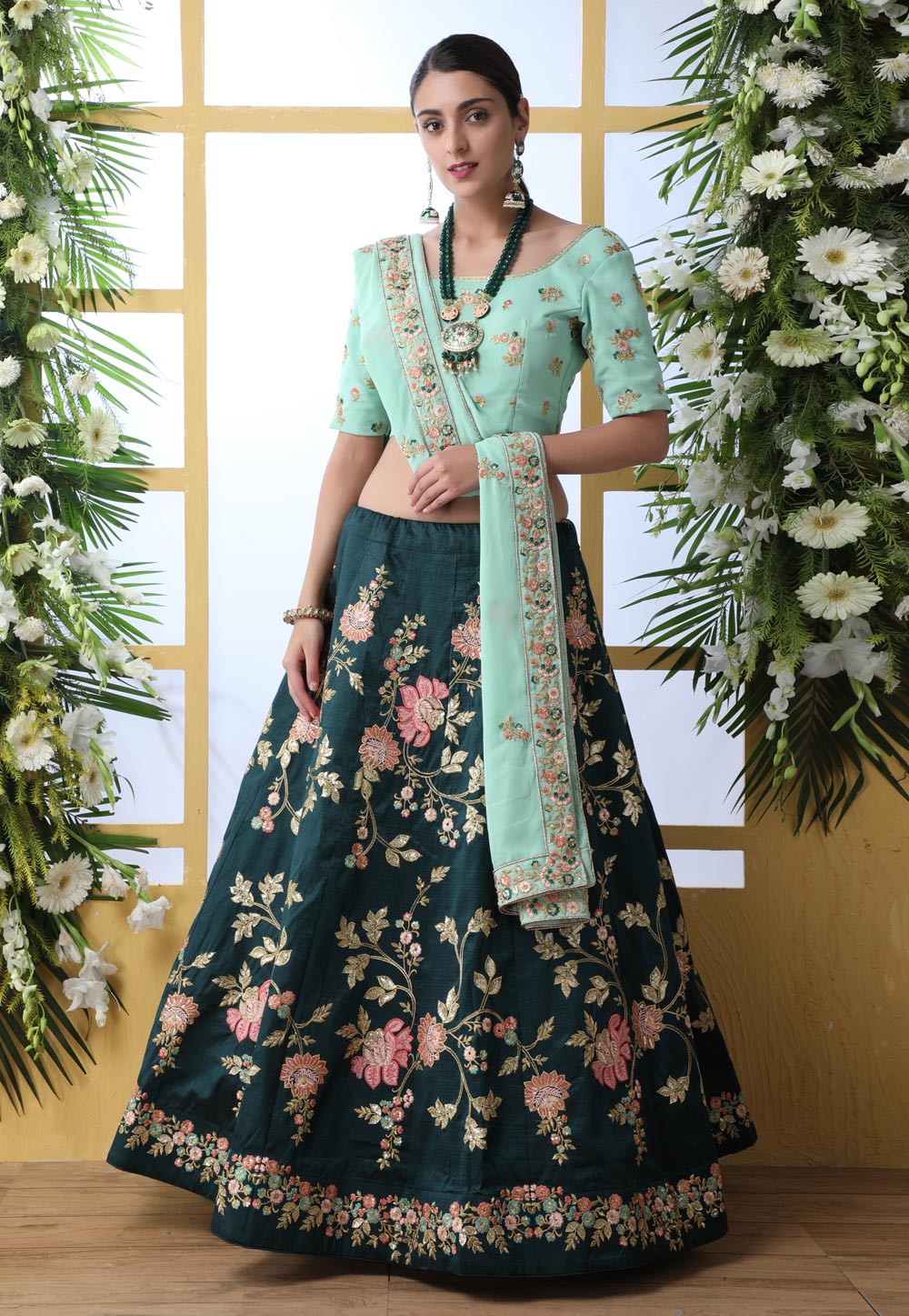 lehenga ki blouse ki design