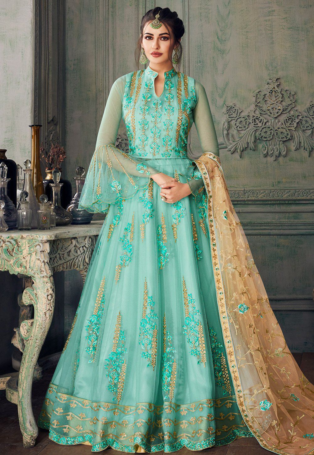 Wedding lengh Bollywood Indian Party Pakistani Lehenga Choli Suit Anarkali  Heavy | eBay
