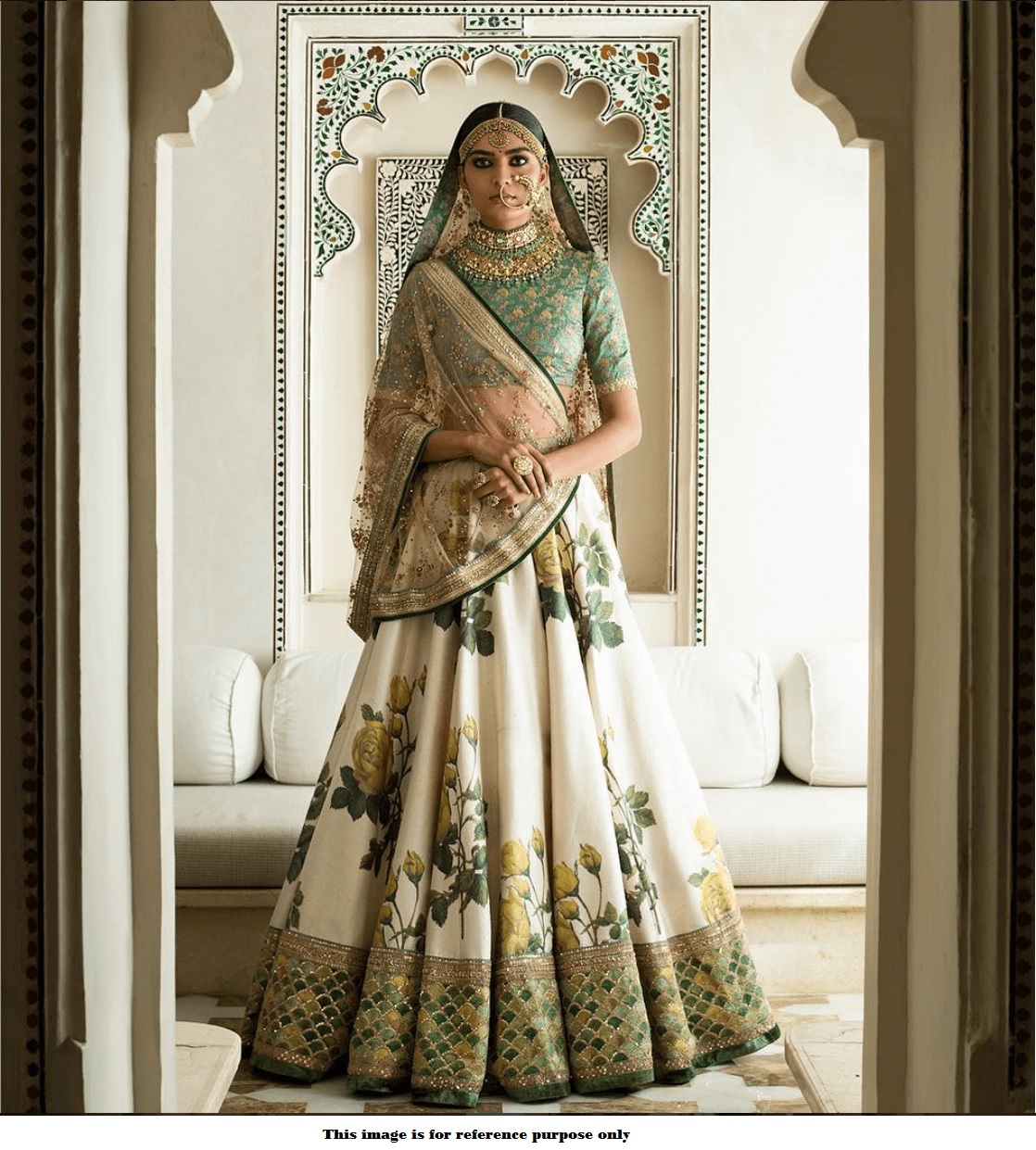Copy of Sabyasachi lehenga/Sangeet lehenga/indian wedding dress | Design By  Shivani