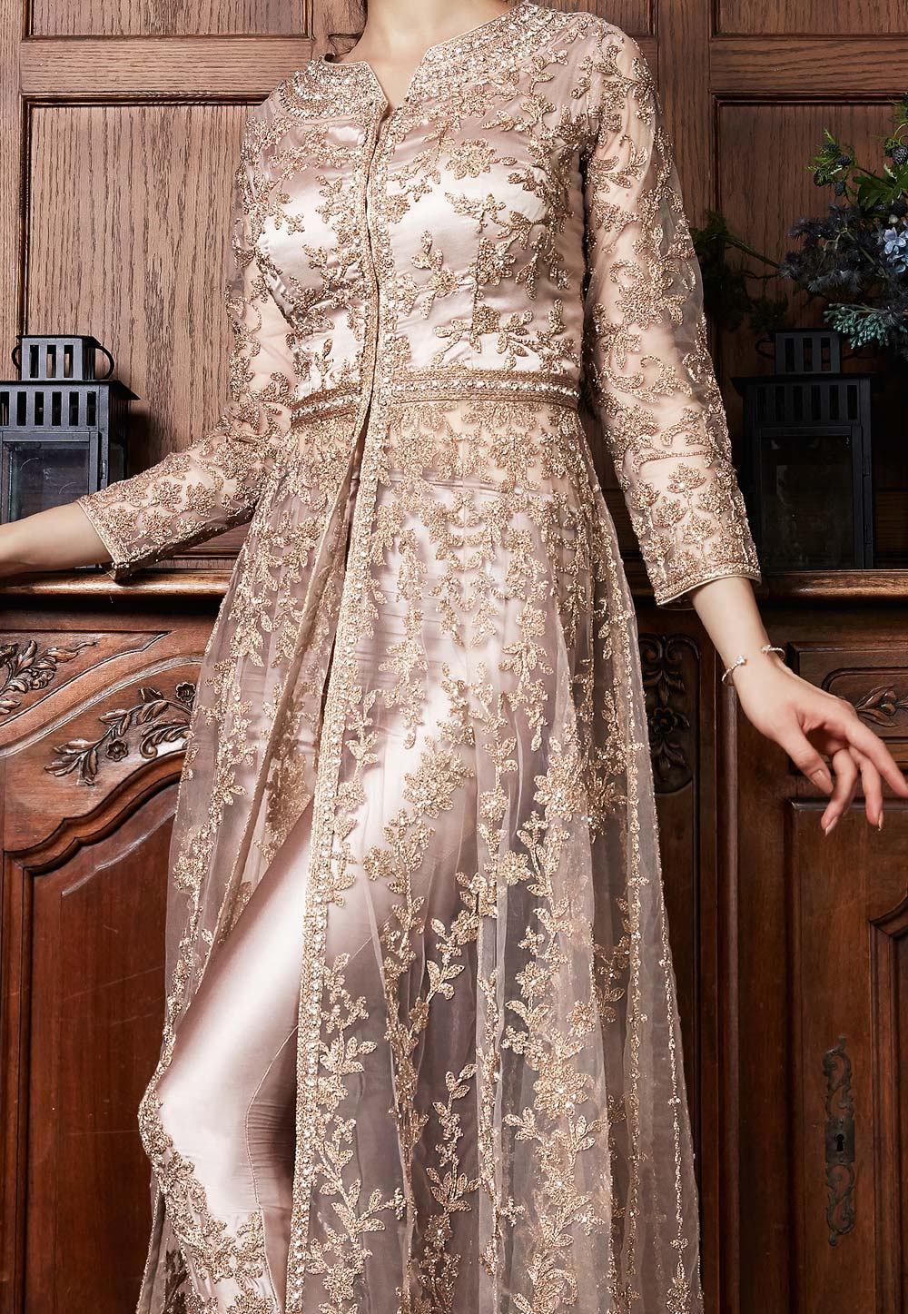 lace anarkali