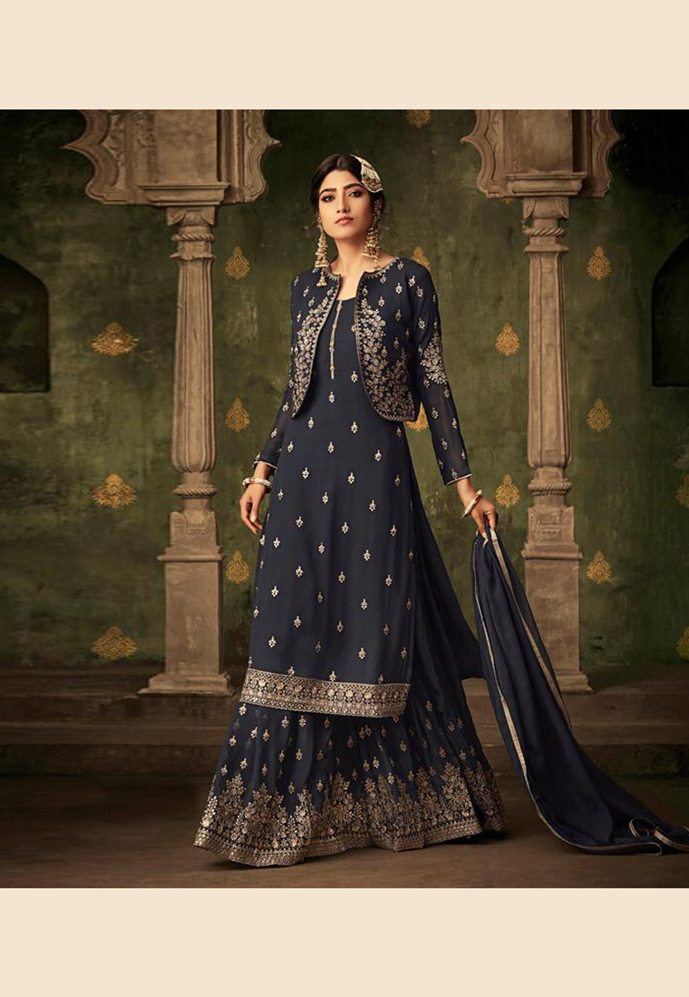Shararas Suit: Buy Latest Sharara Dress Online in the USA