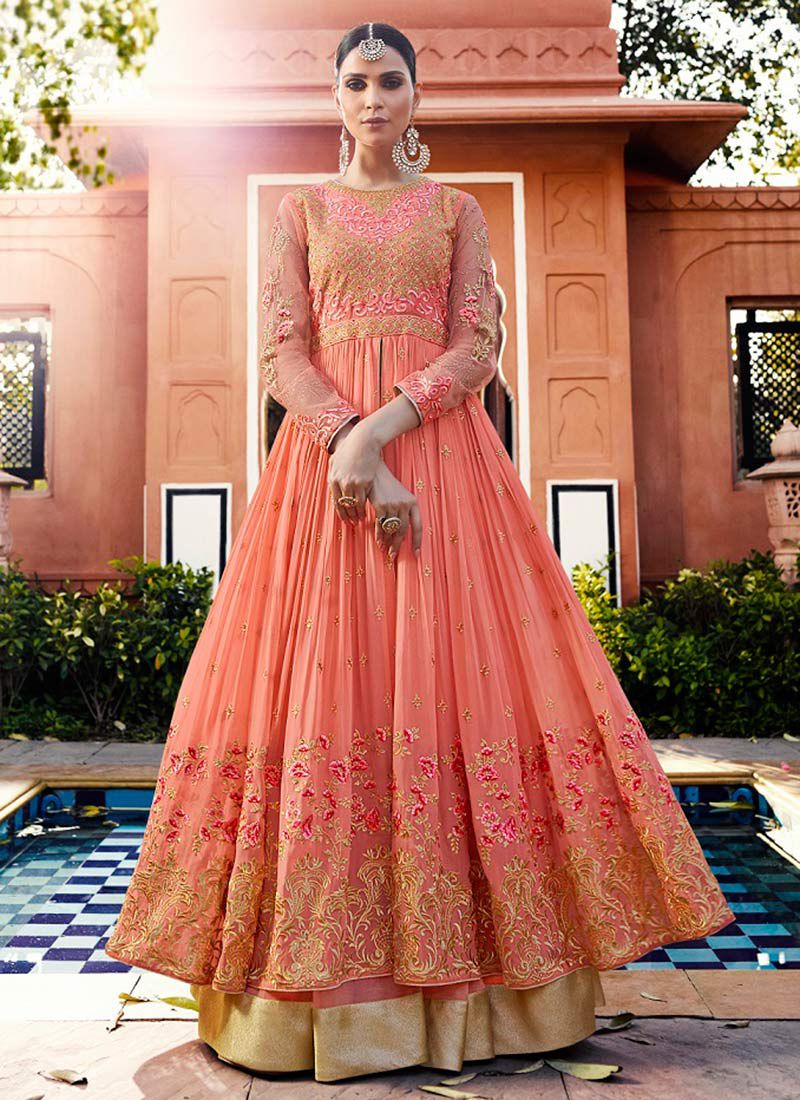 Buy Bharat Sales Girls Lehenga Choli Fusion Wear Embroidered Ghagra Choli  (Blue_Red) 9-16 Years (9-10 Years, Red_Blue) at Amazon.in