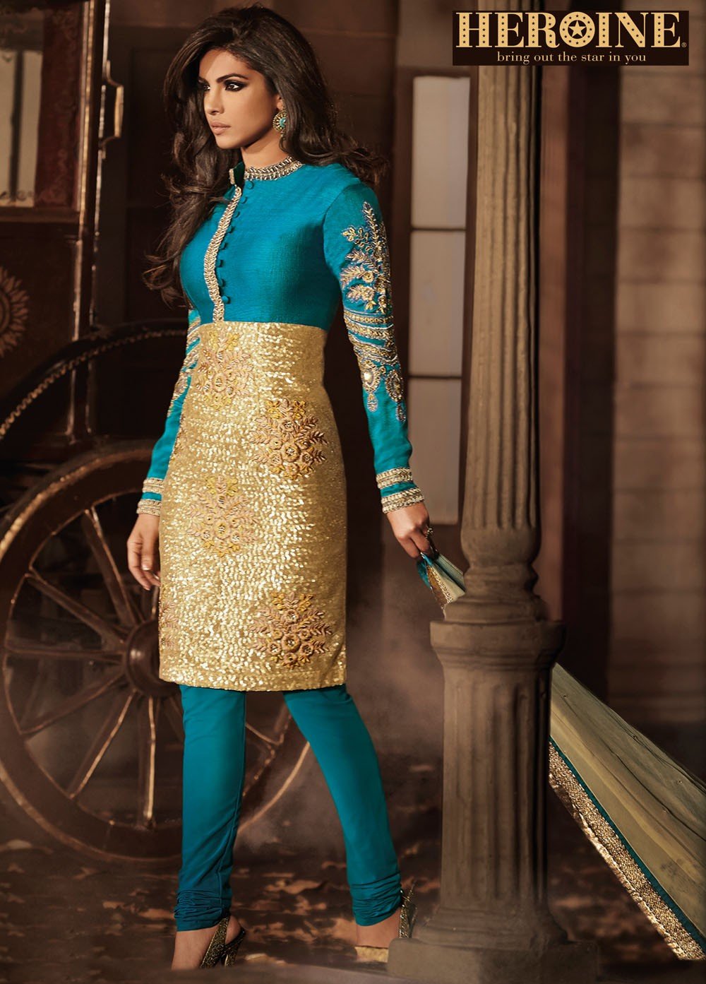 churidar cut piece online