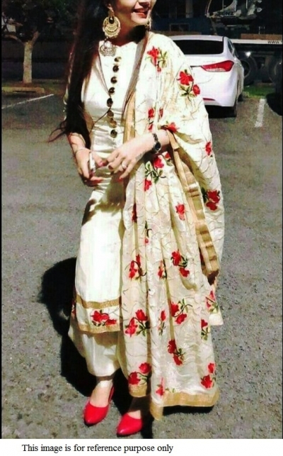 white punjabi dress