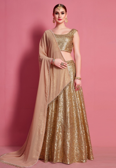 Buy Gold Lehenga Choli Sets for Women by Raswa Online | Ajio.com