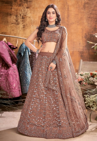 Shop Latest Heavy-flared Lehenga Choli For Girls With Price