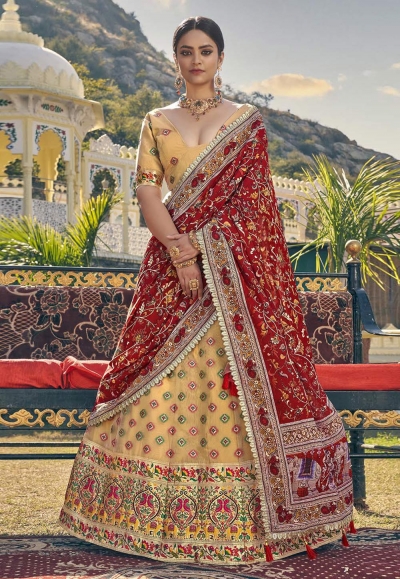 Arya Designs Floral vol 8 Heavy Bridal Wear Readymade Lehenga choli at  Rs.11175/Piece in surat offer by Arya Designs