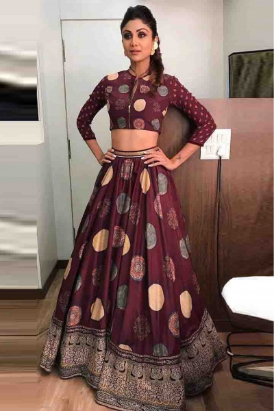 5 statement sharara sets from Shilpa Shetty Kundra's wardrobe that you  can't go wrong with | VOGUE India