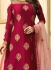 Drashti Dhami magenta and peach color chanderi silk lehenga kameez