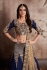 Indian Dress Blue Color Bridal Lehenga 468