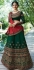 Prachi Desai Green silk wedding wear lehenga choli 19775