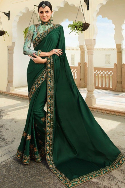 Wedding Sarees: Buy designer wedding sarees online at cheap price.